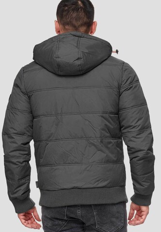 Veste d’hiver 'Adrian ZA' INDICODE JEANS en gris