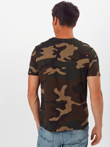 Tricou de la ALPHA INDUSTRIES pe maro