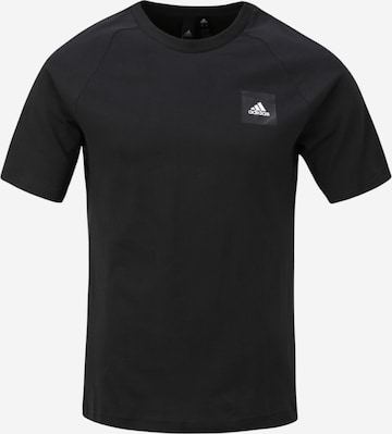 ADIDAS SPORTSWEAR Funkcionális felső - fekete: elől