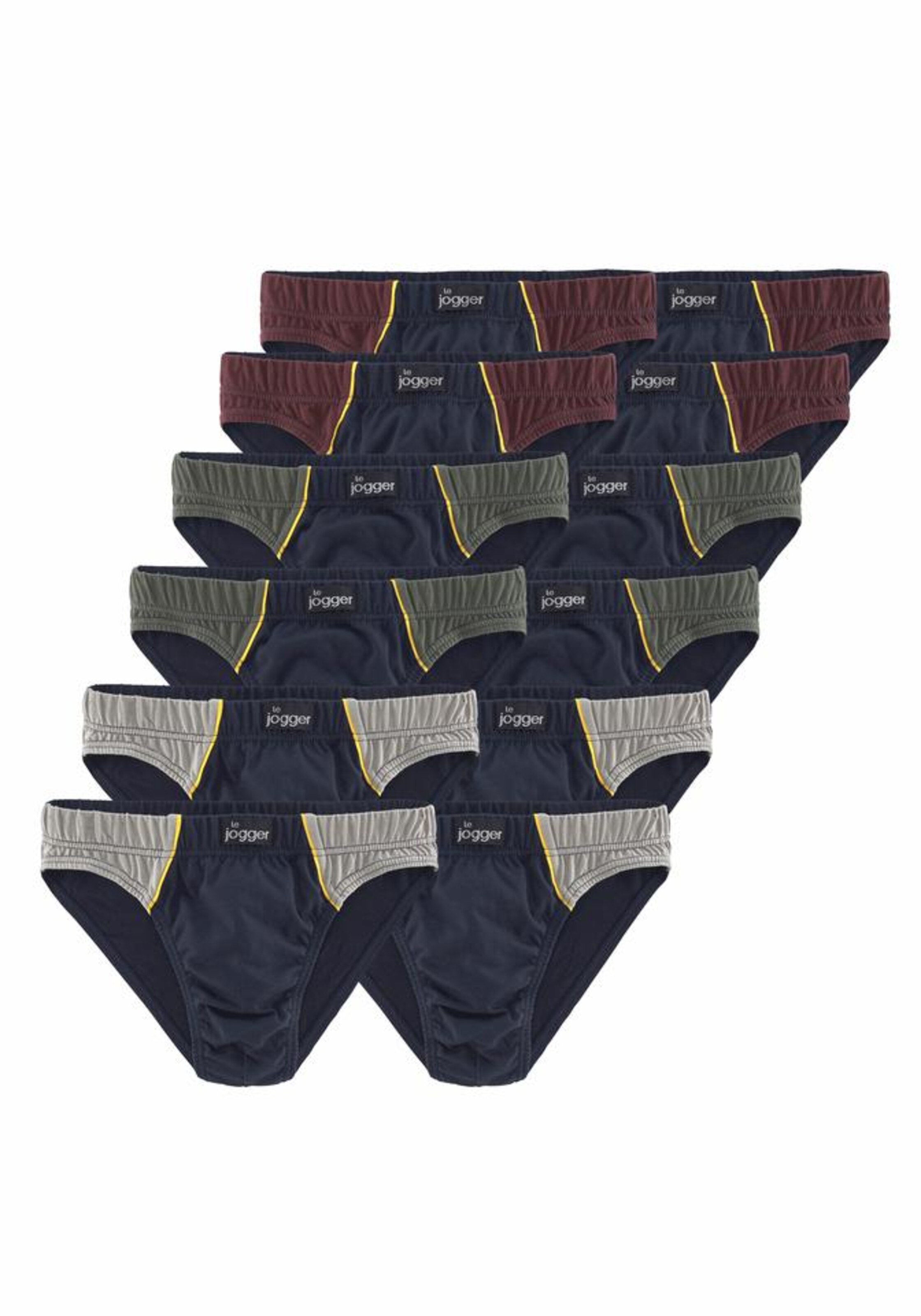 LE JOGGER Slip in Blau: Vorderseite