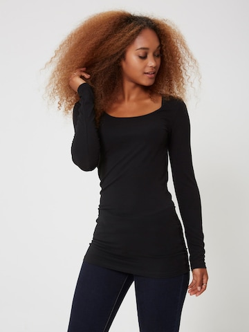 T-shirt 'VMMaxi' VERO MODA en noir : devant