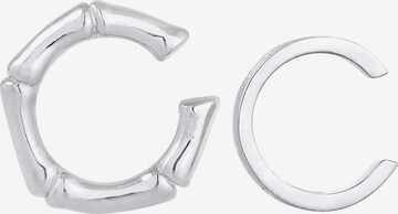 ELLI Earrings 'Bambus' in Silver