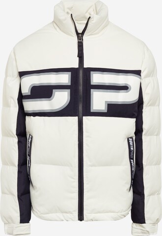 SOUTHPOLE Winter Jacket in White: front