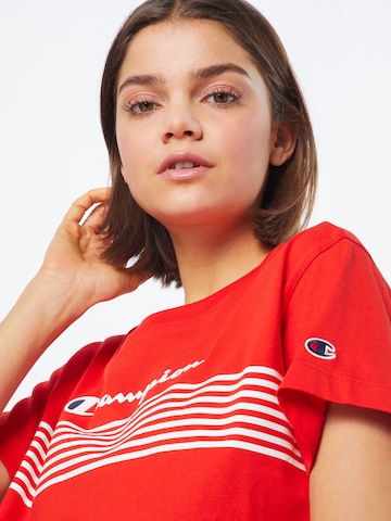 Maglietta di Champion Authentic Athletic Apparel in rosso