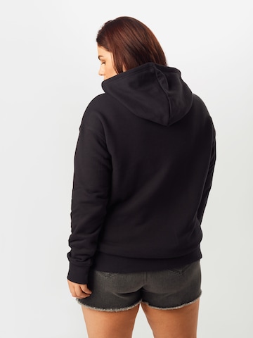 ADIDAS ORIGINALS Sweatshirt 'Trefoil ' in Zwart