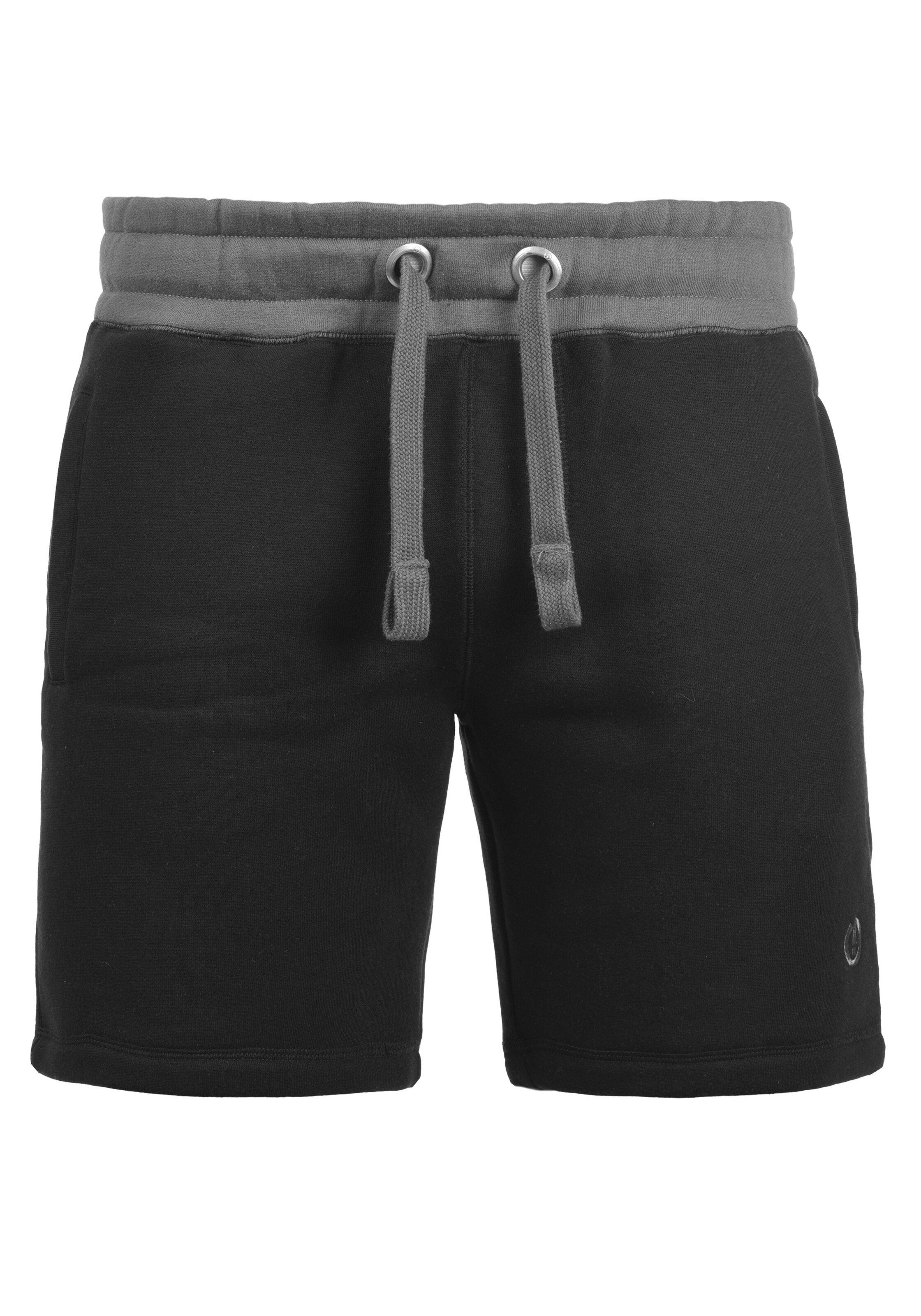 !Solid Regular Hose 'Benni' in Schwarz: Vorderseite