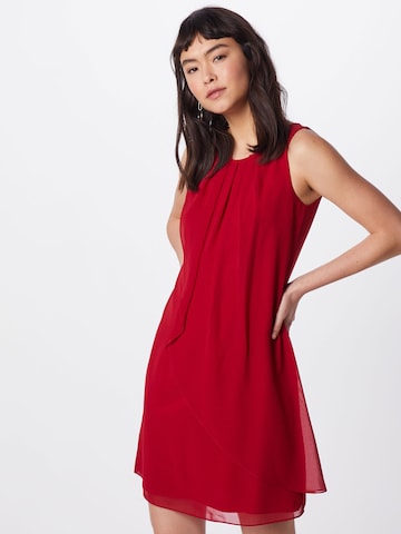 SWINGKoktel haljina - crvena boja: prednji dio