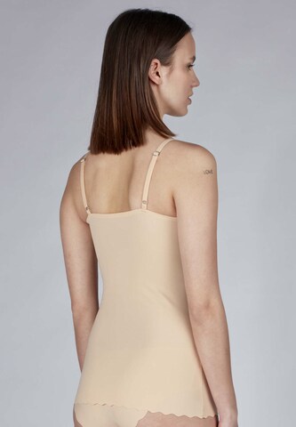 Skiny Regular Undershirt 'Micro Lovers' in Beige