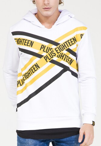 PLUS EIGHTEEN Sweatshirt in White