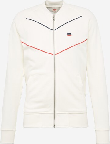 LEVI'S ® Bluza rozpinana 'Org Series' w kolorze biały: przód