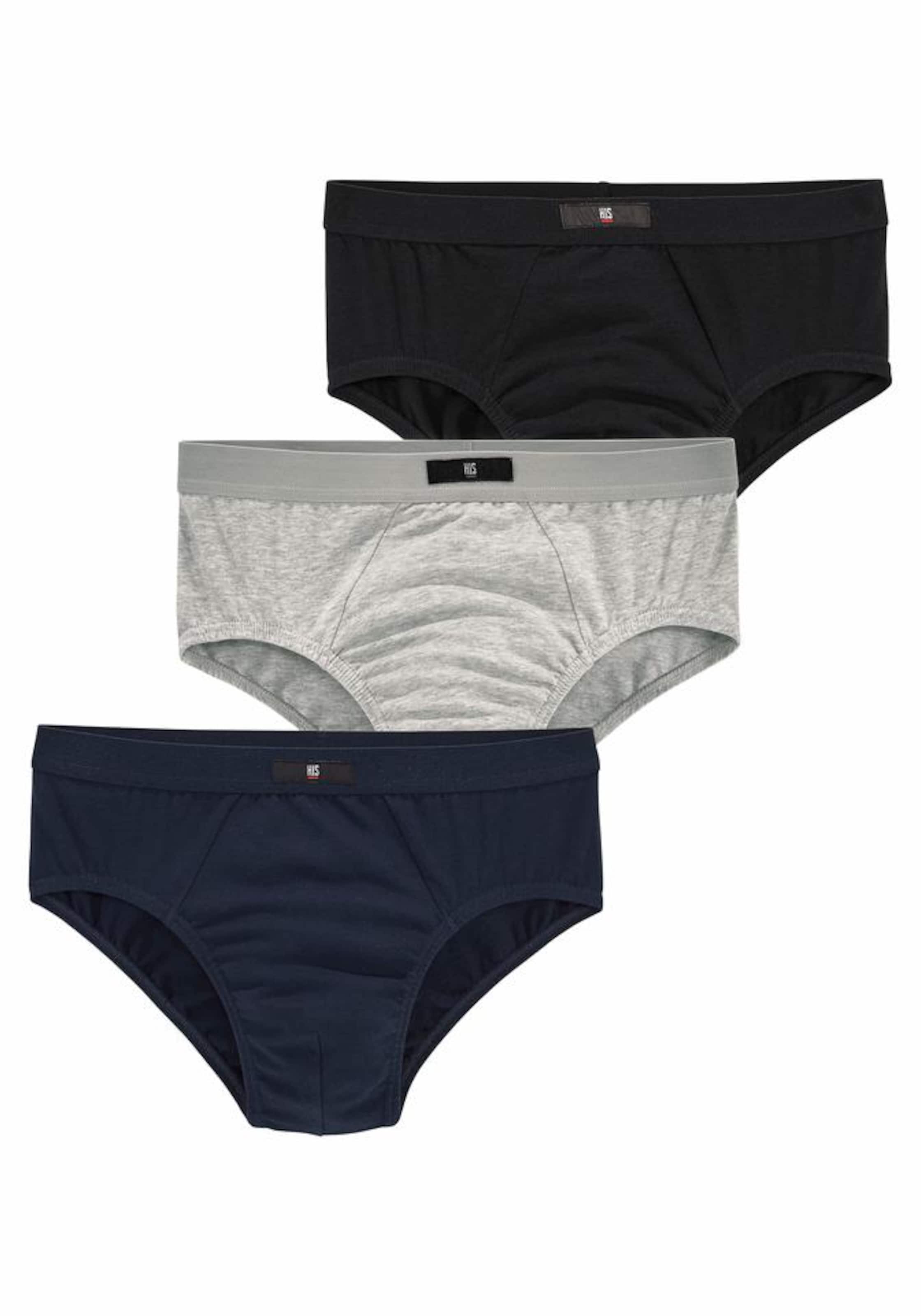 H.I.S Slip in Blue: front