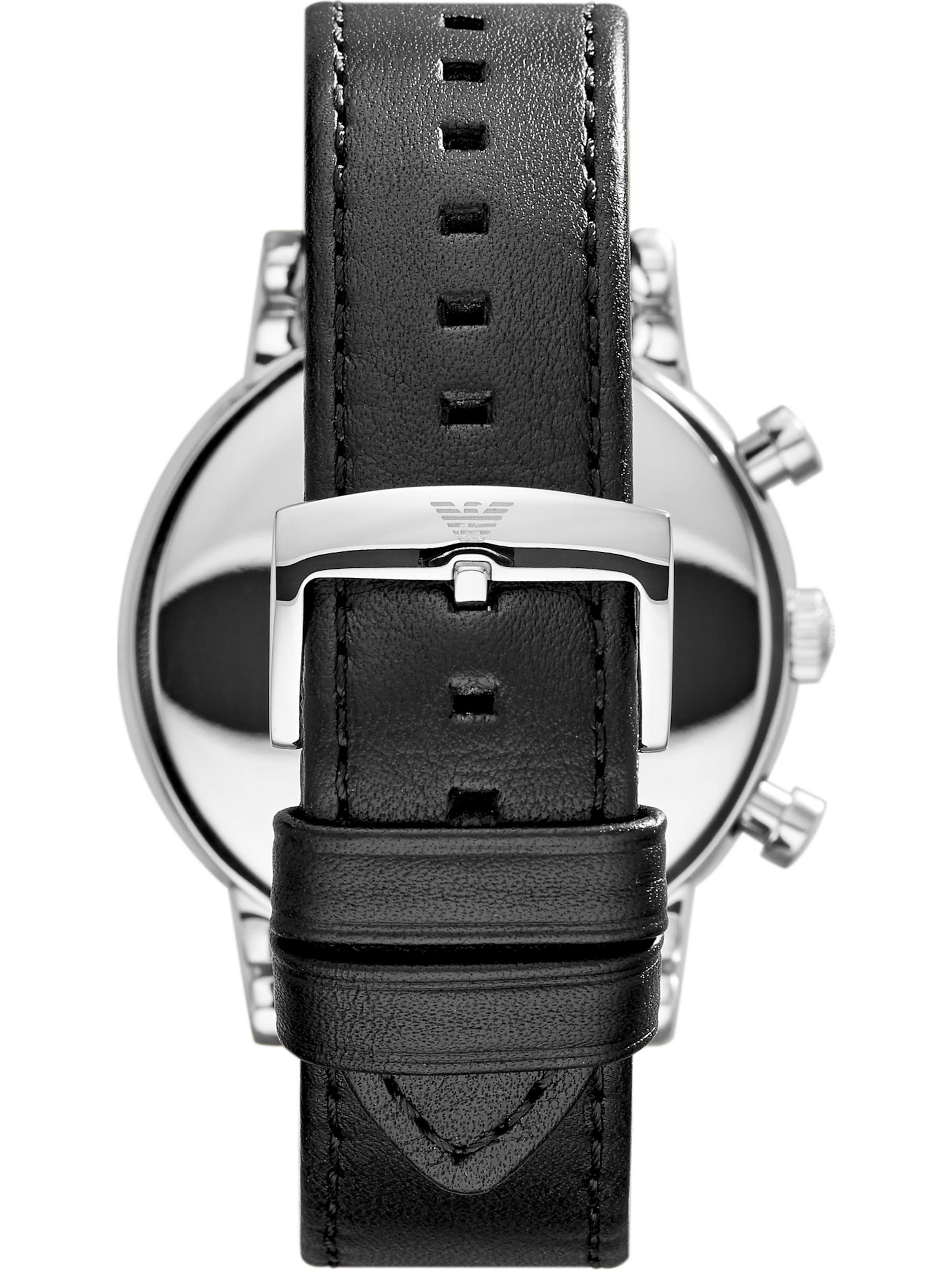 Emporio Armani Analogt ur 'AR1807' i sort