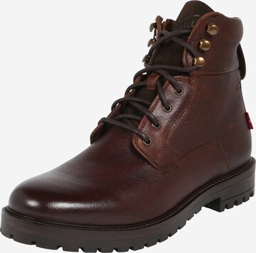 LEVI'S ® Boots med snörning 'GABB' i brun: framsida