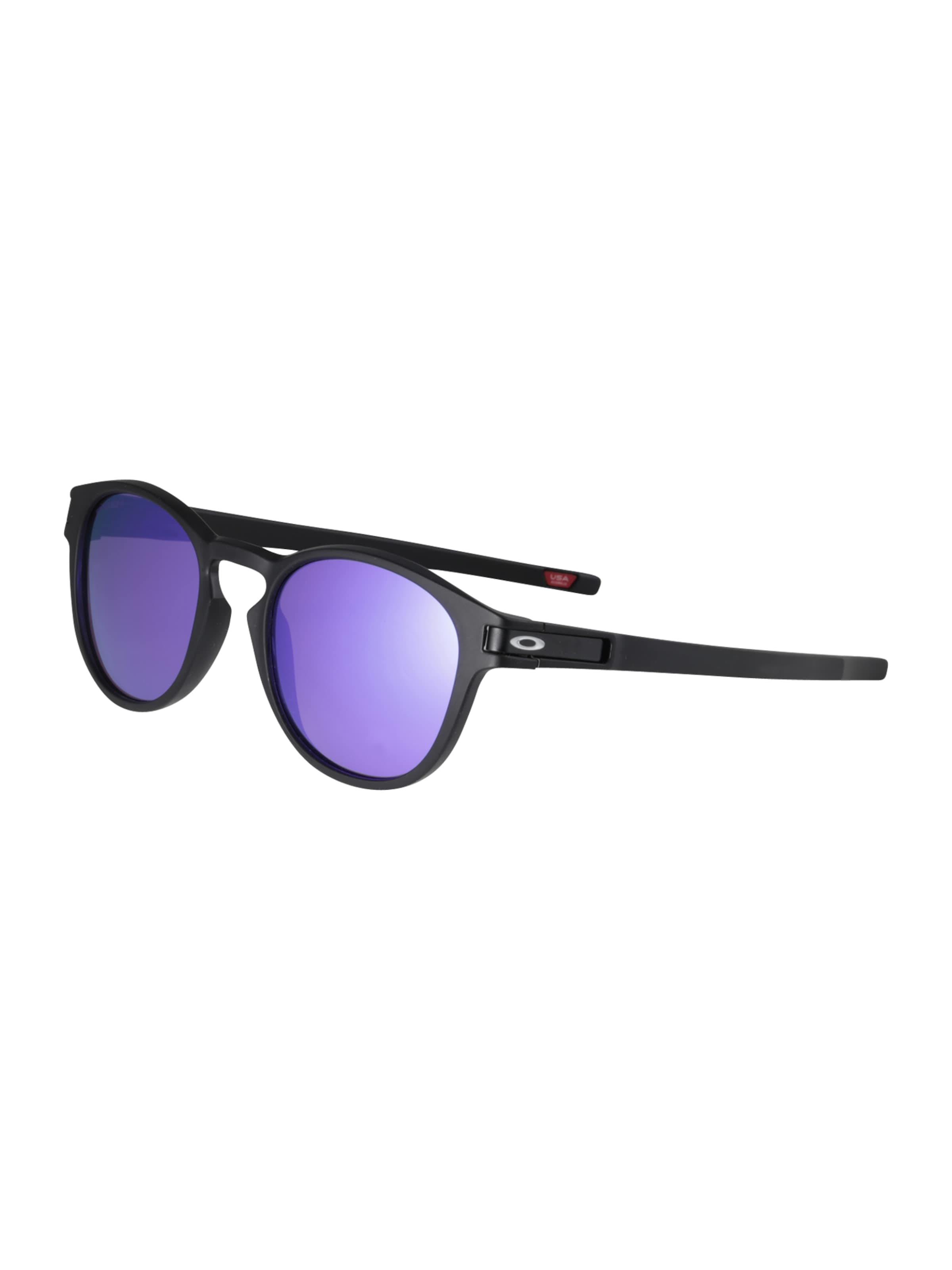 OAKLEY Sportsonnenbrille 'Latch' in Schwarz