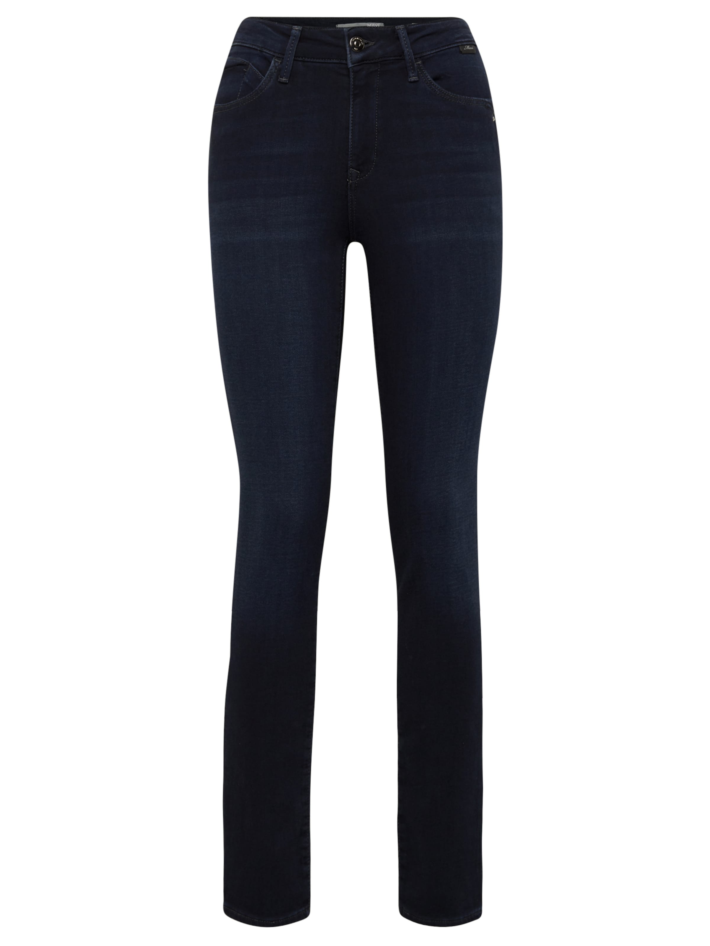 Mavi Skinny Jeans in Blue: front