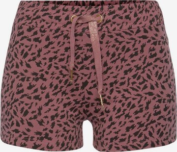 regular Pantaloncini da pigiama di BUFFALO in rosa: frontale