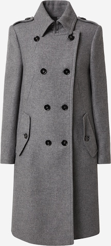 DRYKORN Between-Seasons Coat 'Harleston' in Grey: front