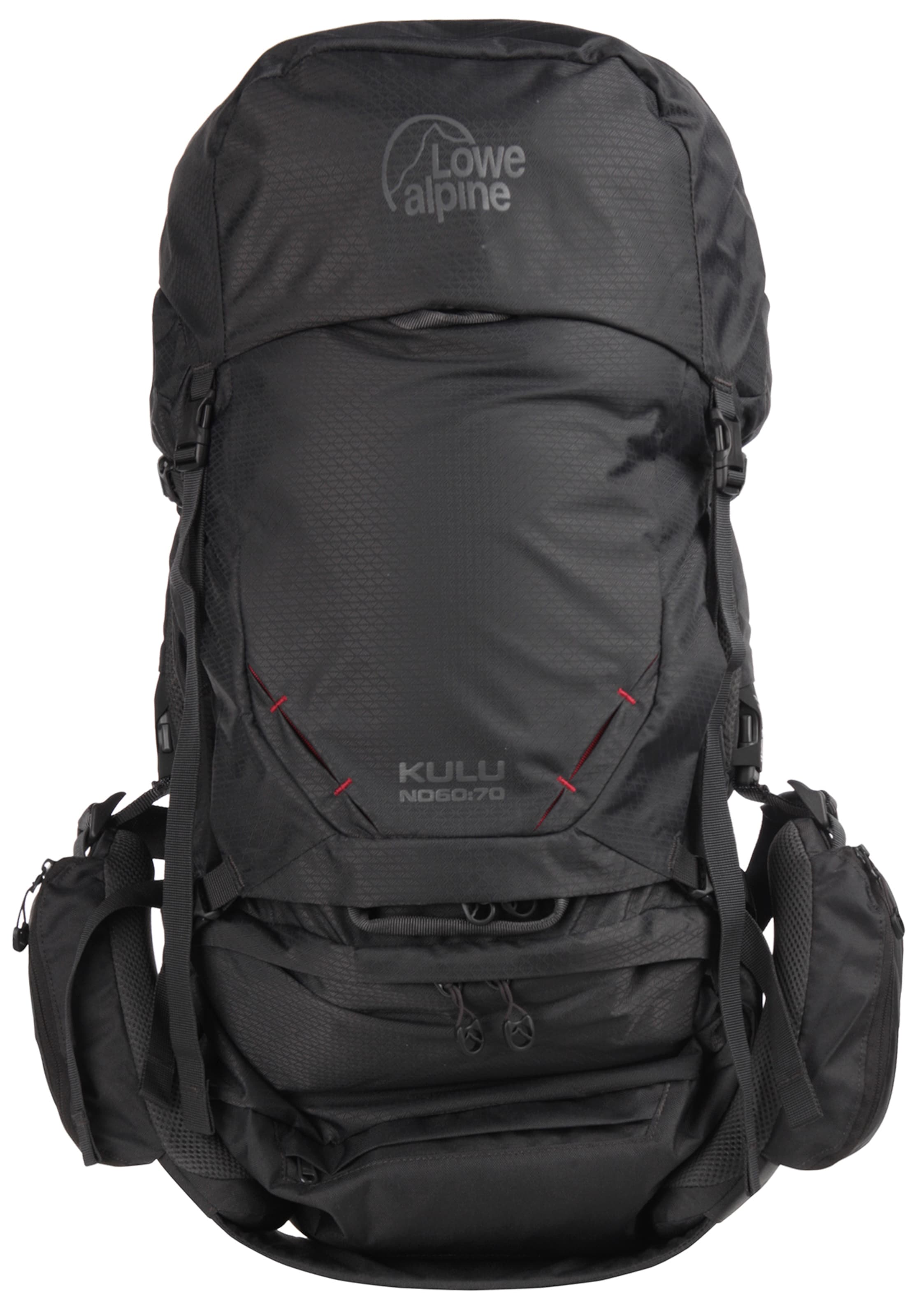 LOWE ALPINE - Sportrugzak 'Kulu ND 60:70' in de kleur Antraciet