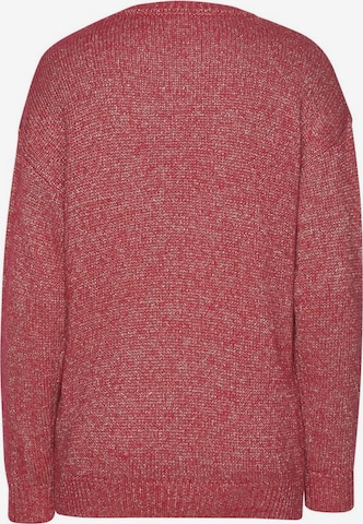 LASCANA Sweater in Rot