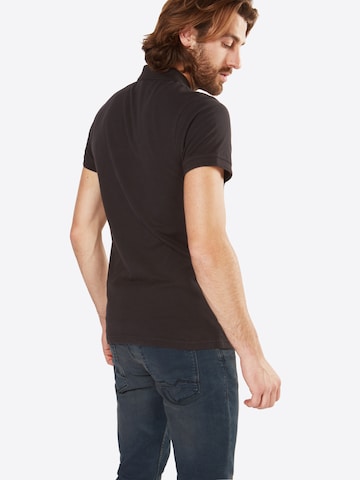 BOSS Regular Fit Poloshirt 'Prime' in Schwarz: zadná strana