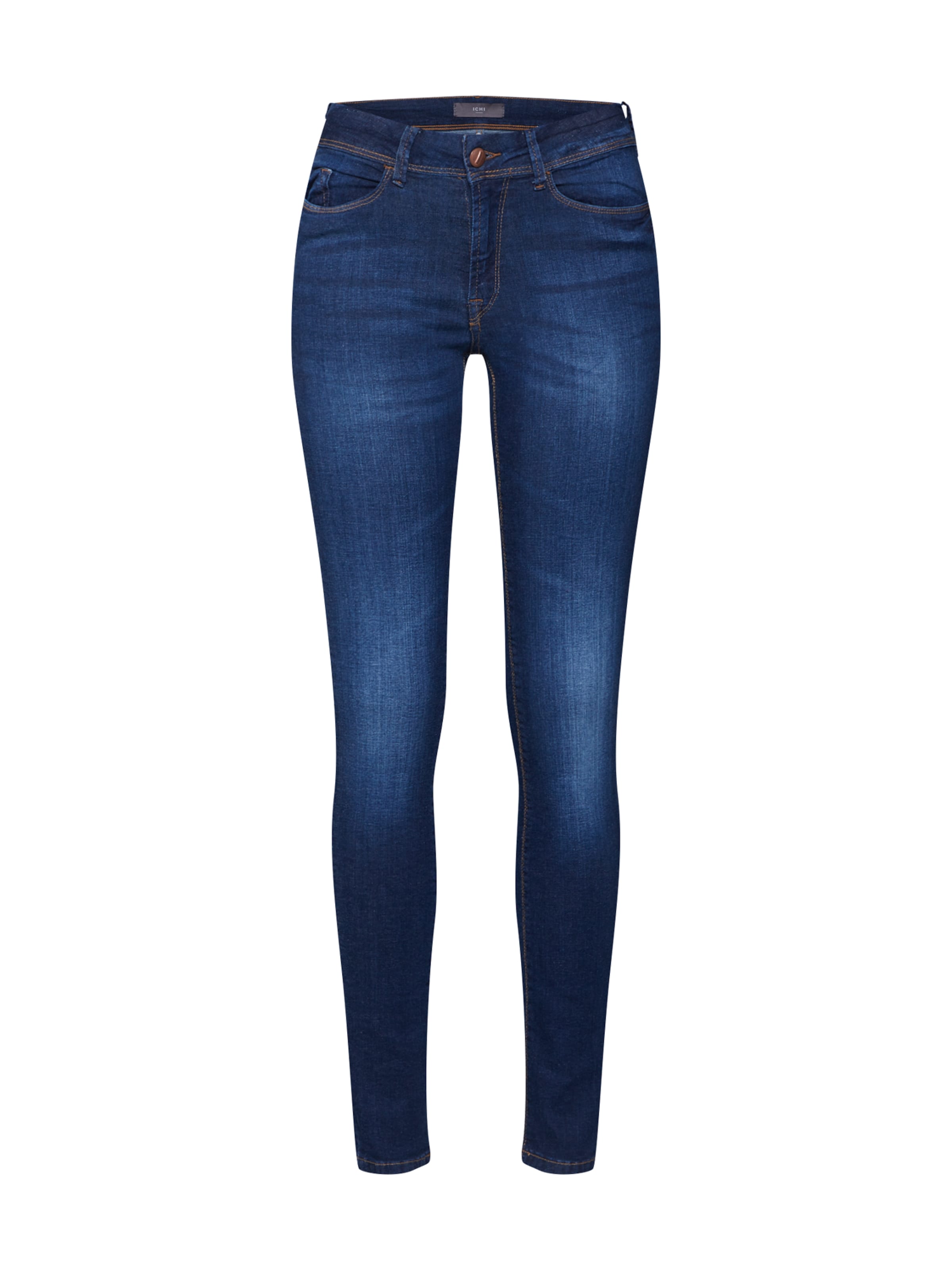ICHI Skinny Jeans 'Erin Izaro' in Blue: front