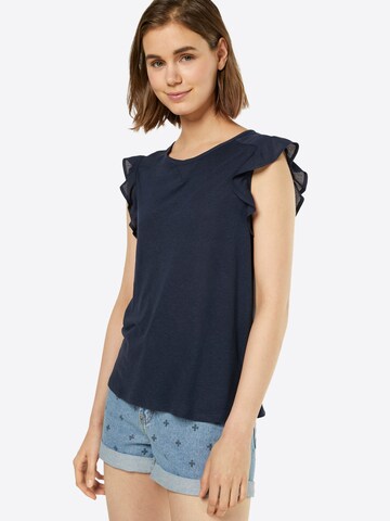 Pepe Jeans Shirt 'Clementine' in Blauw: voorkant