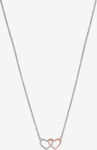XENOX Necklace 'Happy Hour' in Silver: front