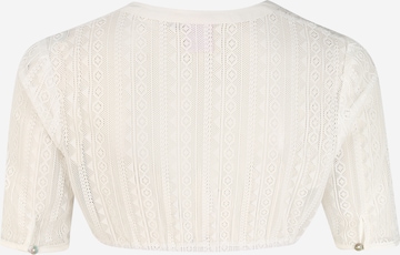 Blouse folklorique 'Hirse' SPIETH & WENSKY en blanc