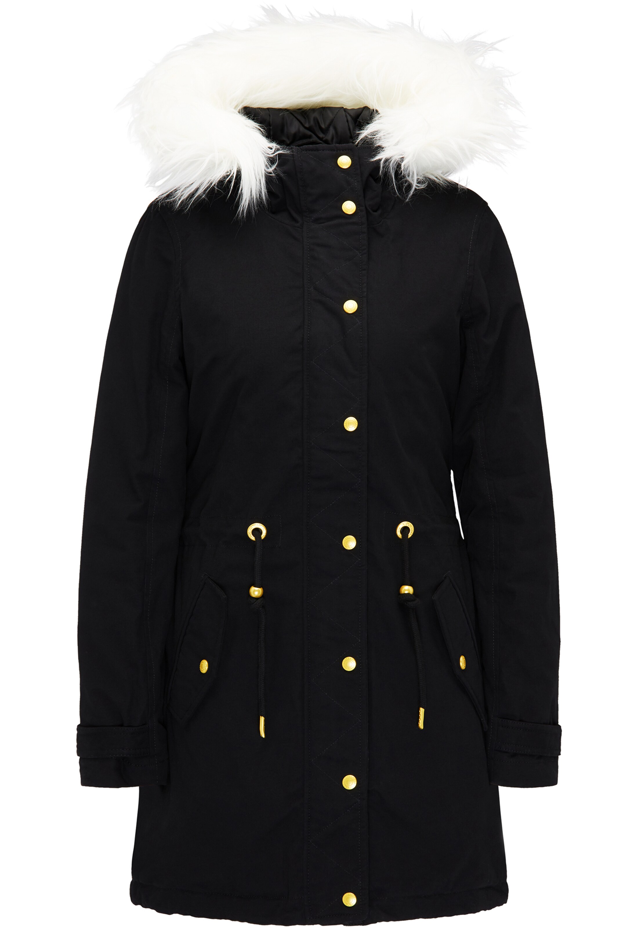 MYMO - Parka in schwarz