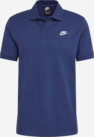 Tricou de la Nike Sportswear pe albastru: față