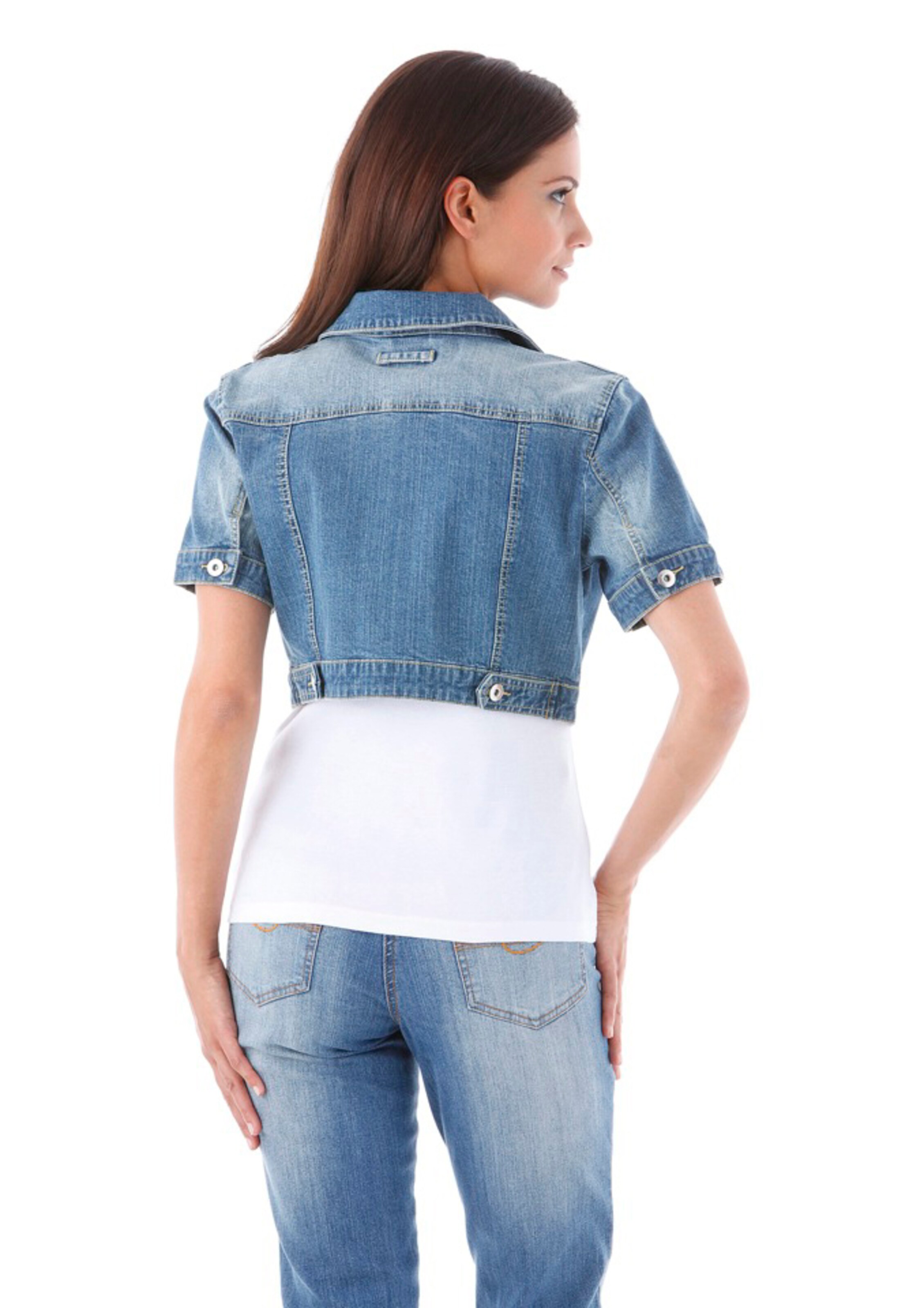 Aniston CASUAL Between-Season Jacket in Blue