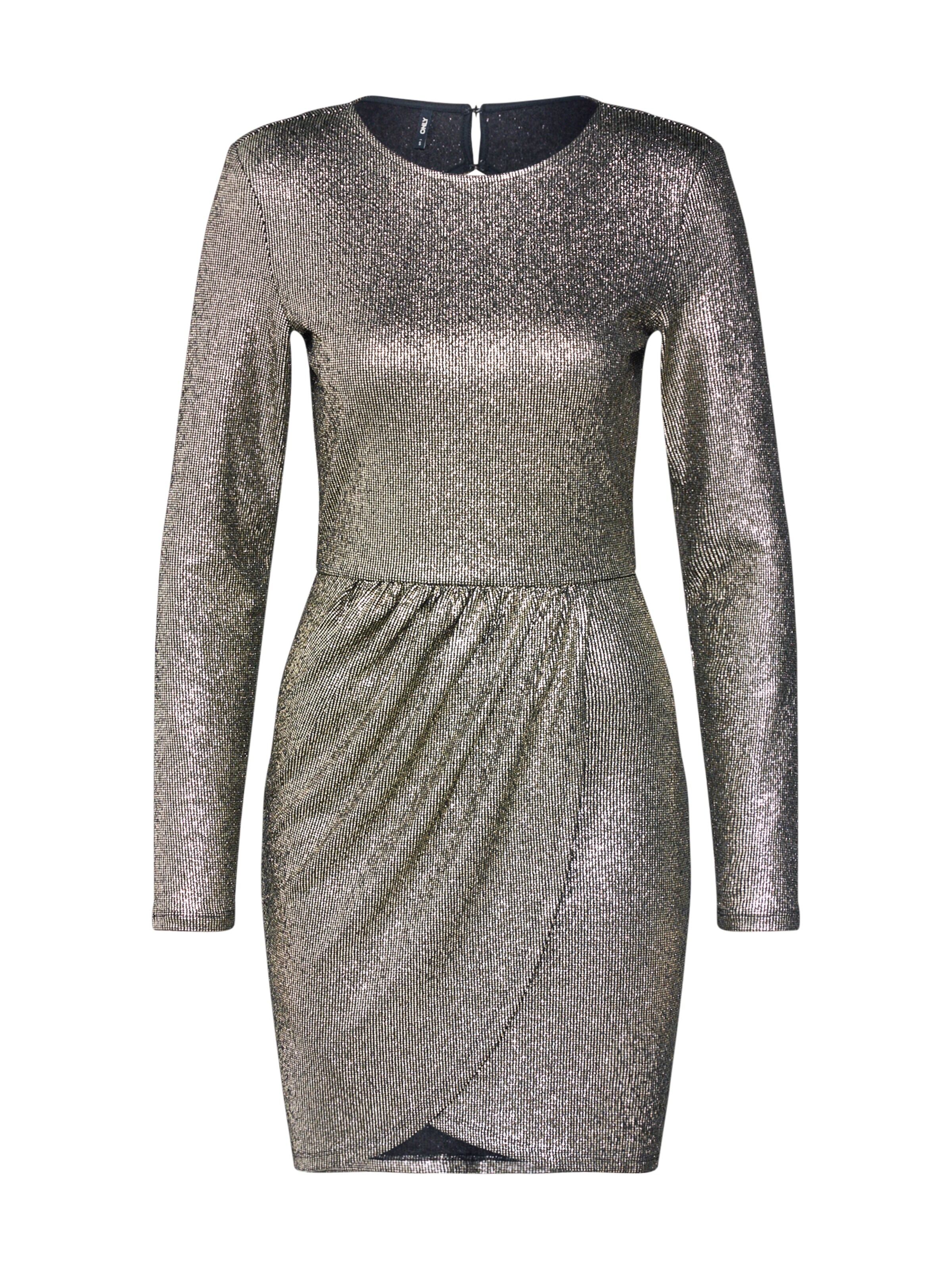 ONLY Robe de cocktail 'ALESSA' en or / noir: Vue de face