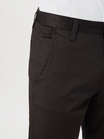 DockersSlimfit Chino hlače 'Alpha Original' - crna boja