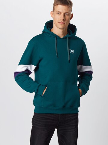 Iriedaily Hoodie 'Prime' in Grün