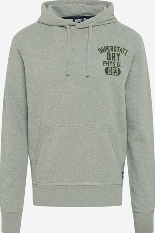 Superdry Regular Fit Sweatshirt in Grau: predná strana