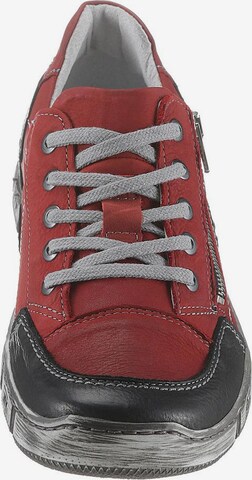 KACPER Lace-Up Shoes in Red