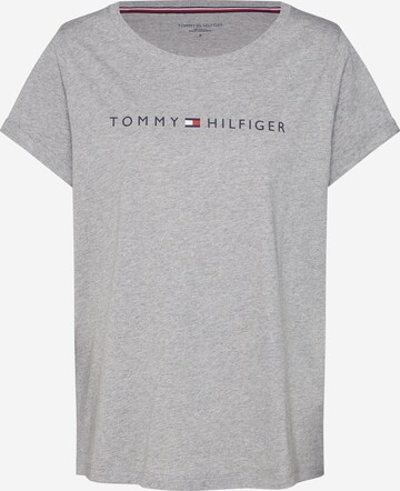 TOMMY HILFIGER Normalny krój Koszulka w kolorze szary: przód