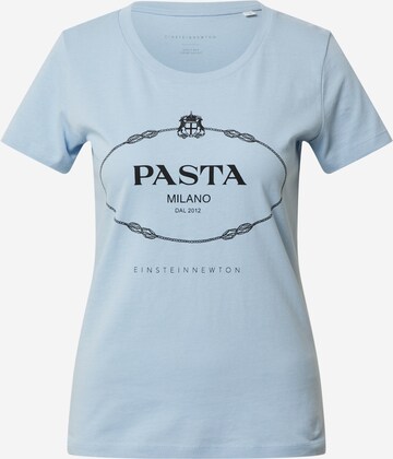 EINSTEIN & NEWTON Shirt 'Pasta T-Shirt' in Blau: predná strana