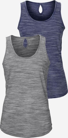 BEACH TIME Tanktops (2 Stück) in Blau: predná strana