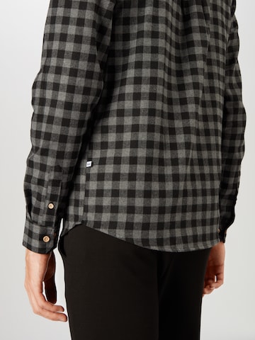 Kronstadt Regular fit Button Up Shirt 'Johan' in Black