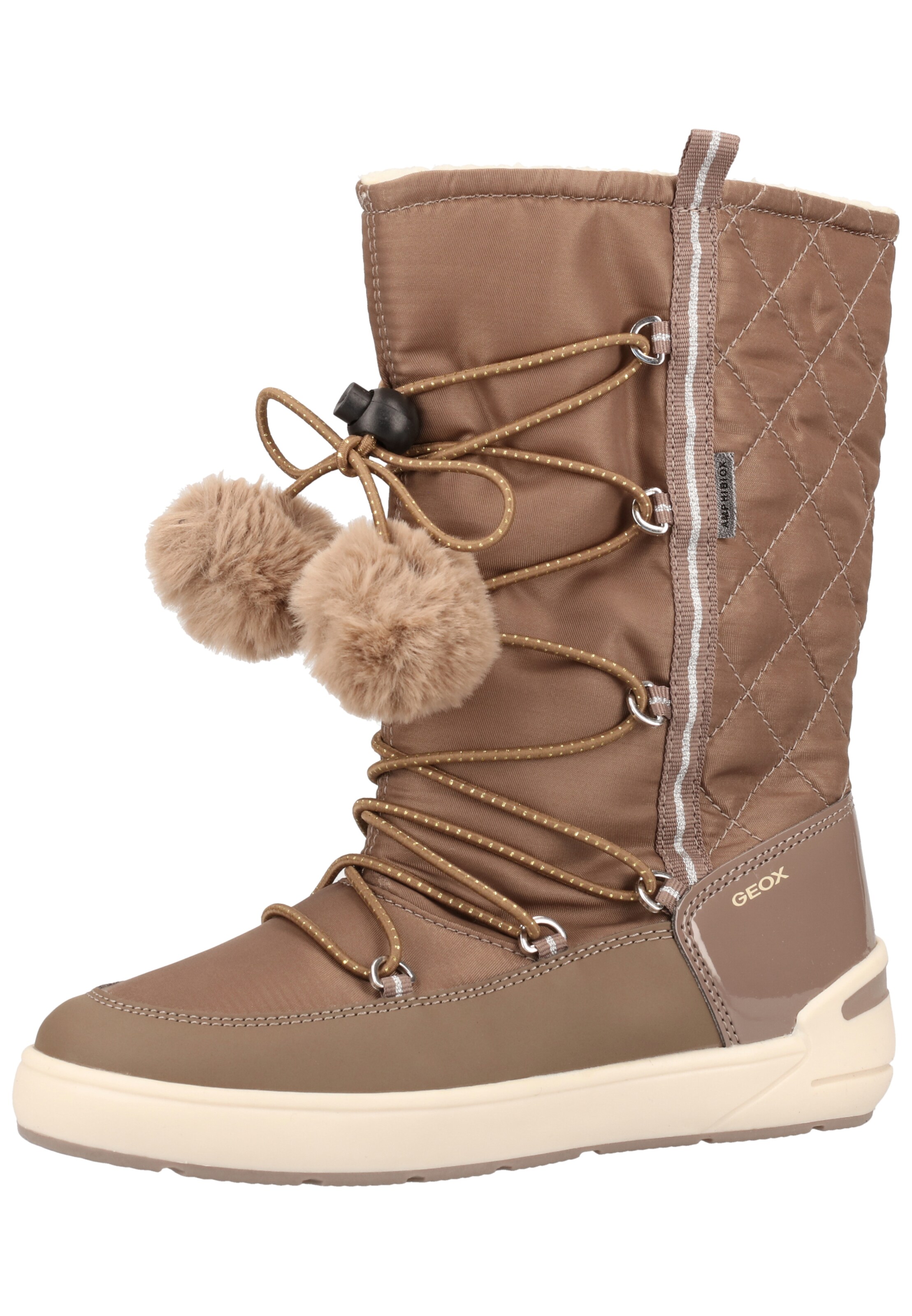 GEOX - Snowboots in de kleur Lichtbeige