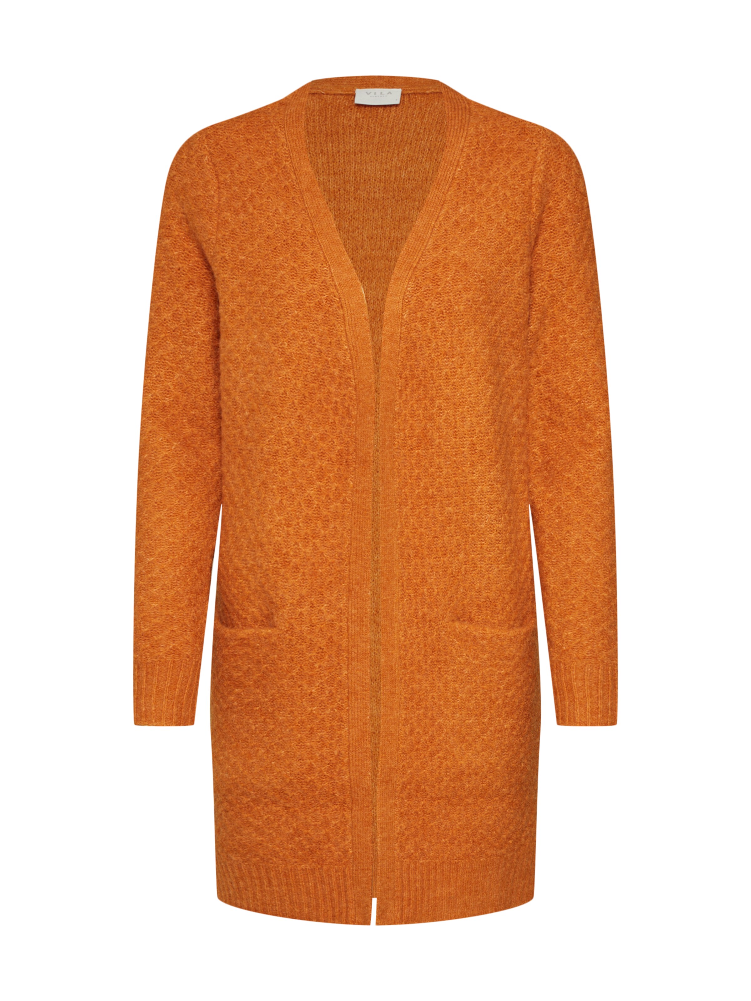 VILA - Gebreid vest in de kleur Geel