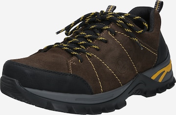 Rieker Athletic Lace-Up Shoes in Brown: front