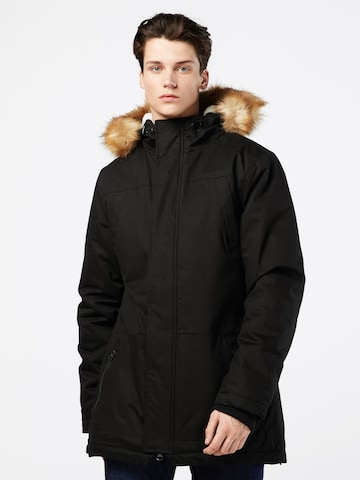 Urban Classics Parka in Schwarz: predná strana