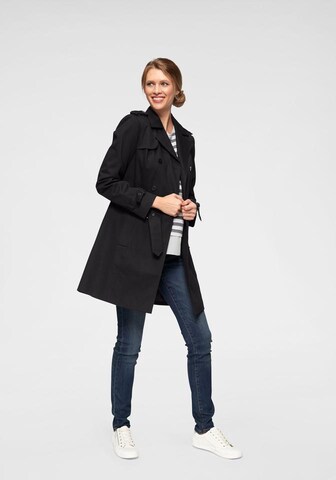 Aniston CASUAL Between-Seasons Coat in Black