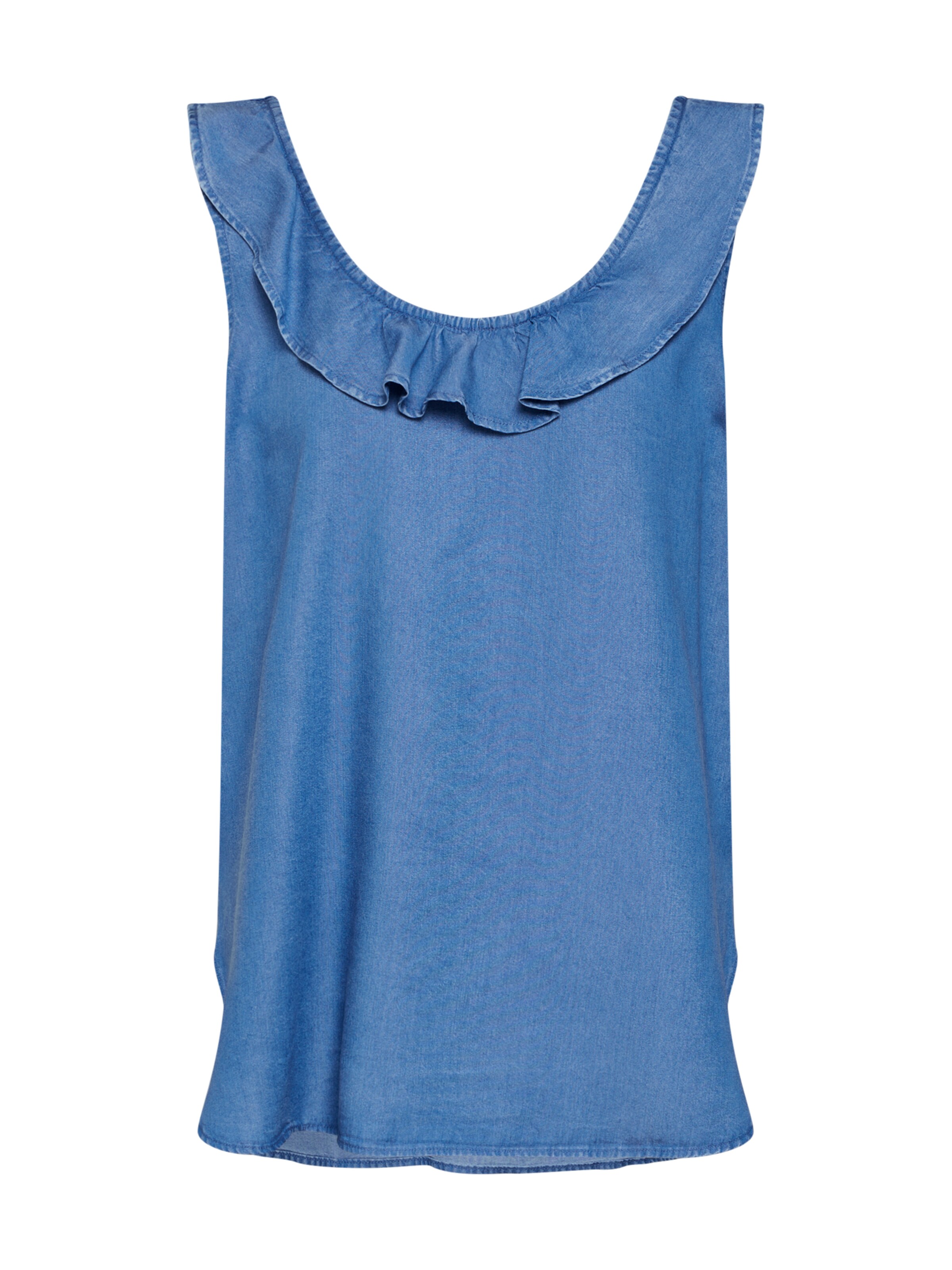 GAP - Blouse in de kleur Blauw denim