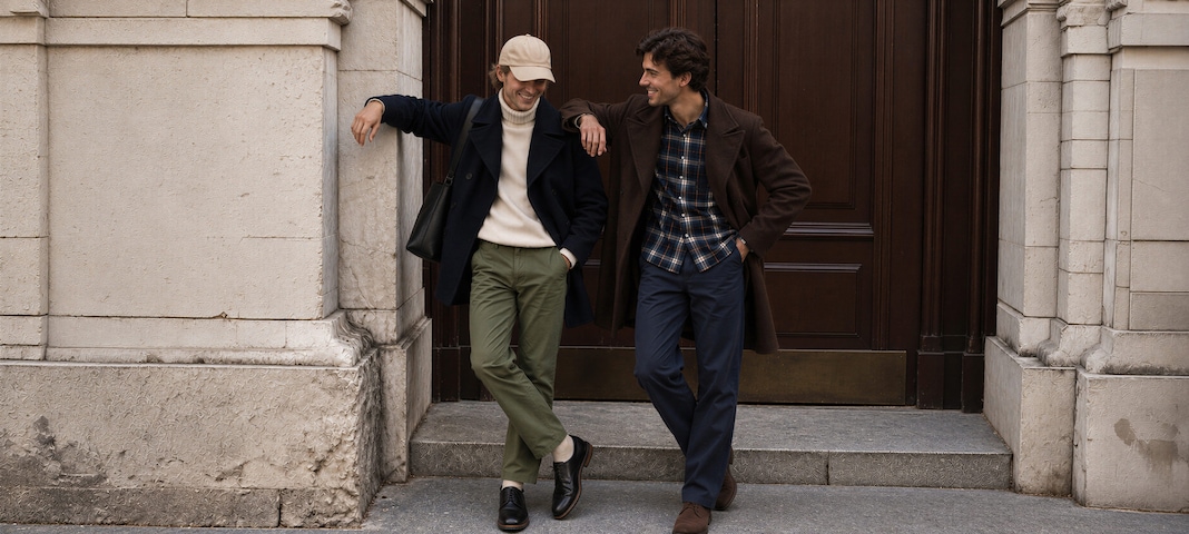 Perfectos abrigos cruzados para el otoño