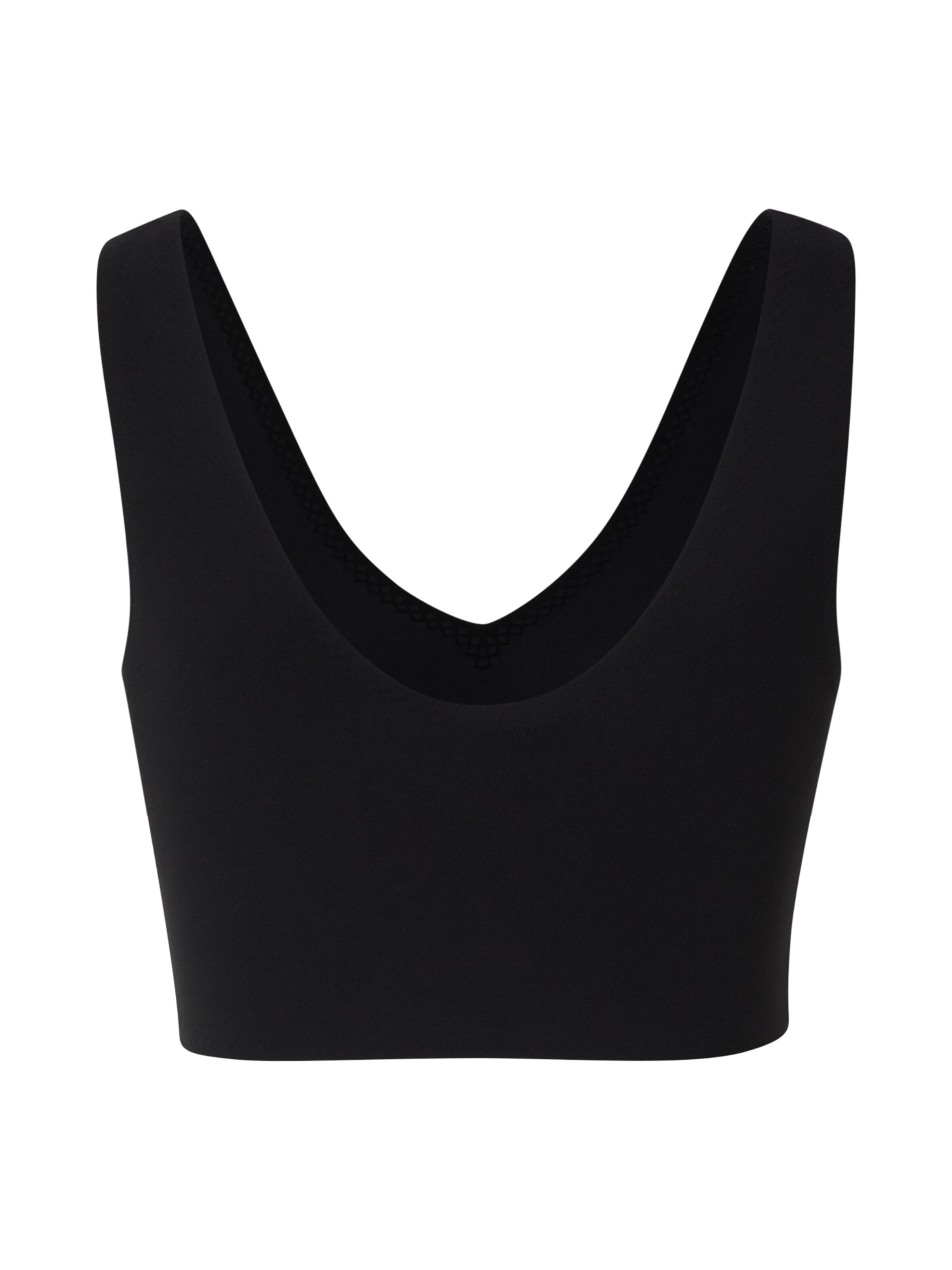 SCHIESSER Regular Bra 'Invisible Soft' in Black