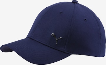 Cappello da baseball 'Metal Cat' di PUMA in blu: frontale