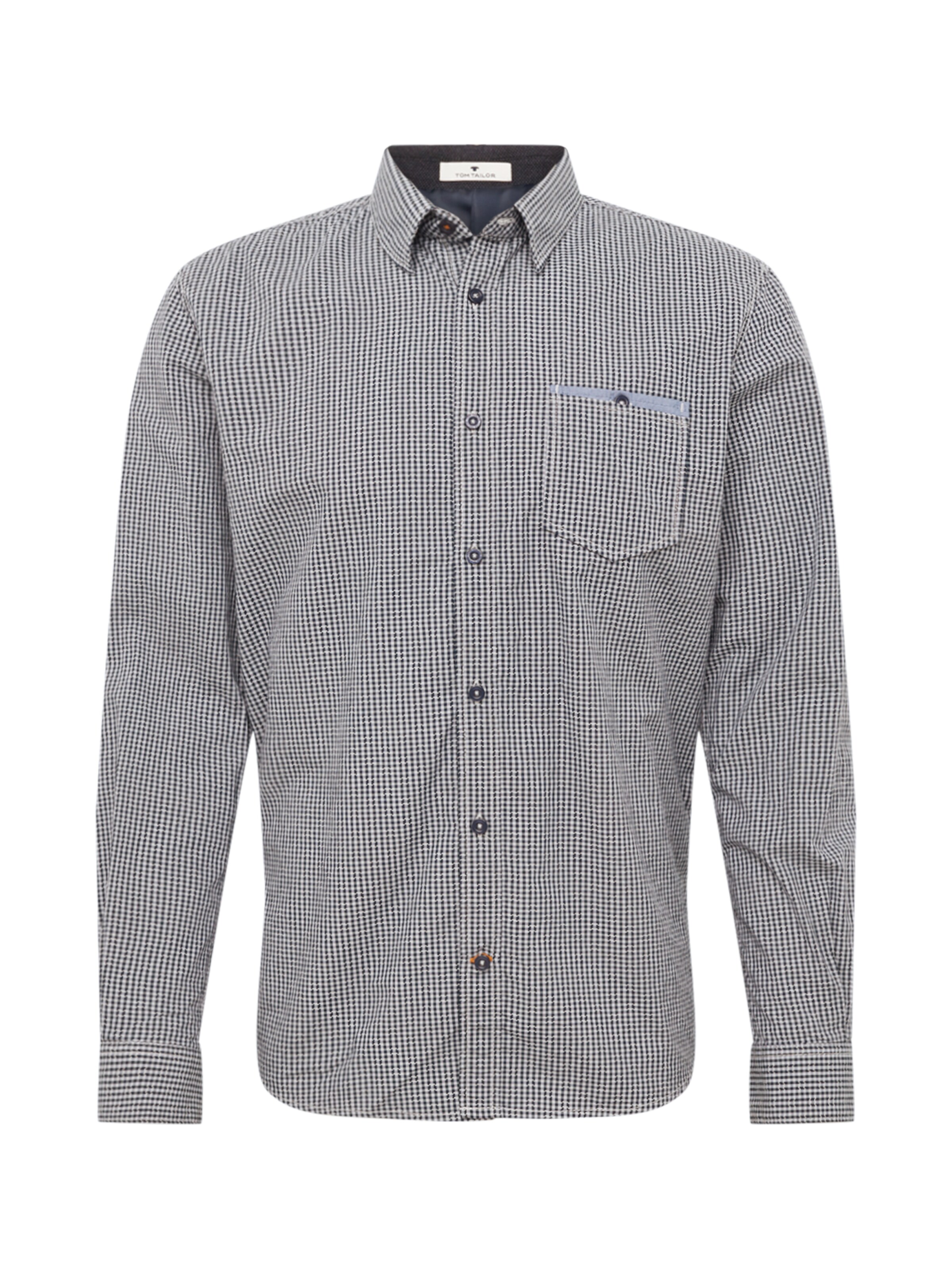 TOM TAILOR - Overhemd in de kleur Smoky blue